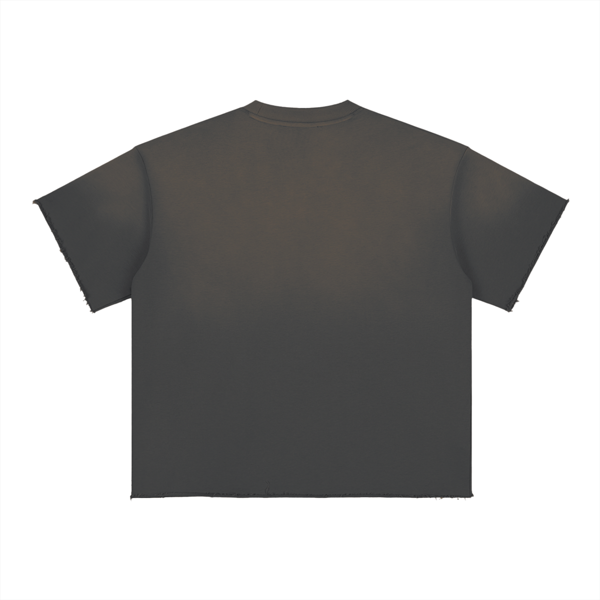 VŌHK ATHL DIVISION Sun Fade Raw Edge T-Shirt